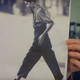 Jodie Whittaker holding the photograph that started the journey.